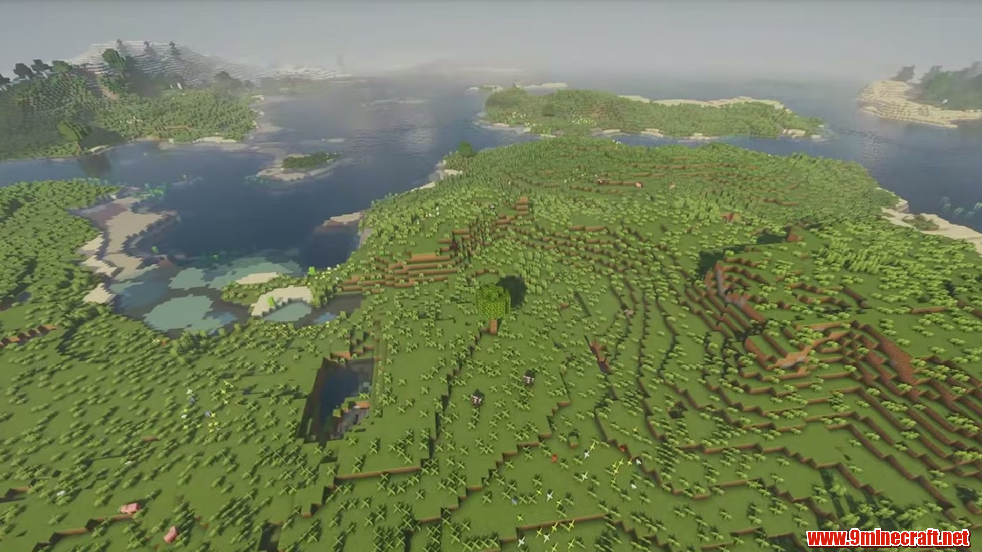 Perfect Coastal Flat Seed - Minecraft seed -8993238667421935637