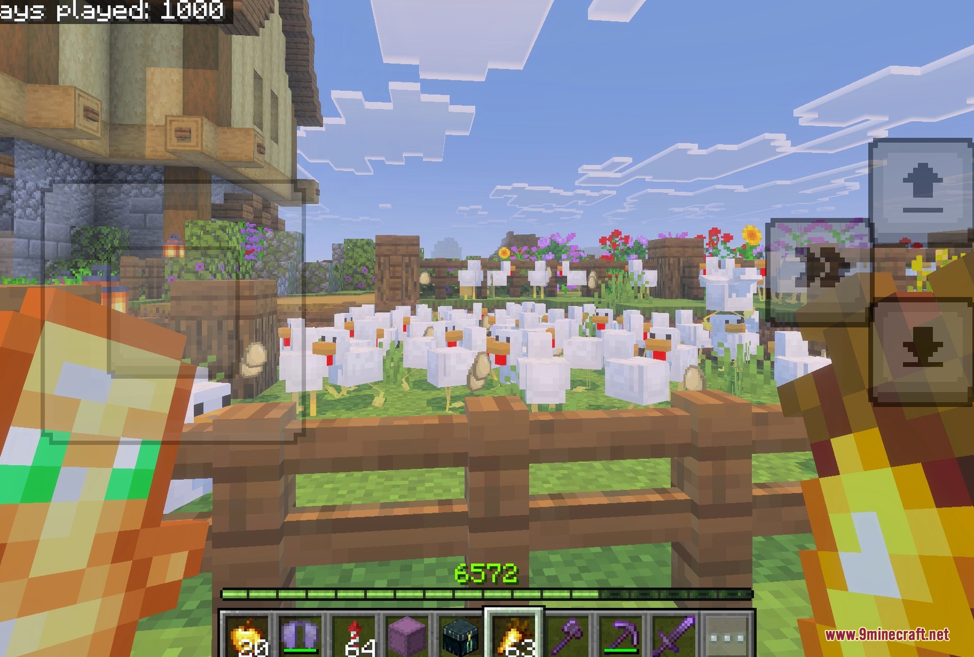 1000 Days Hardcore Survival World Map Screenshot 5 A last look around the finished 1000-day world