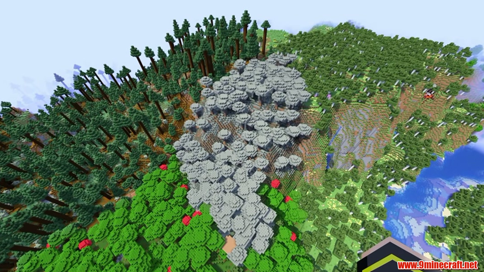 All Biomes Close To Spawn - Minecraft seed 495570687