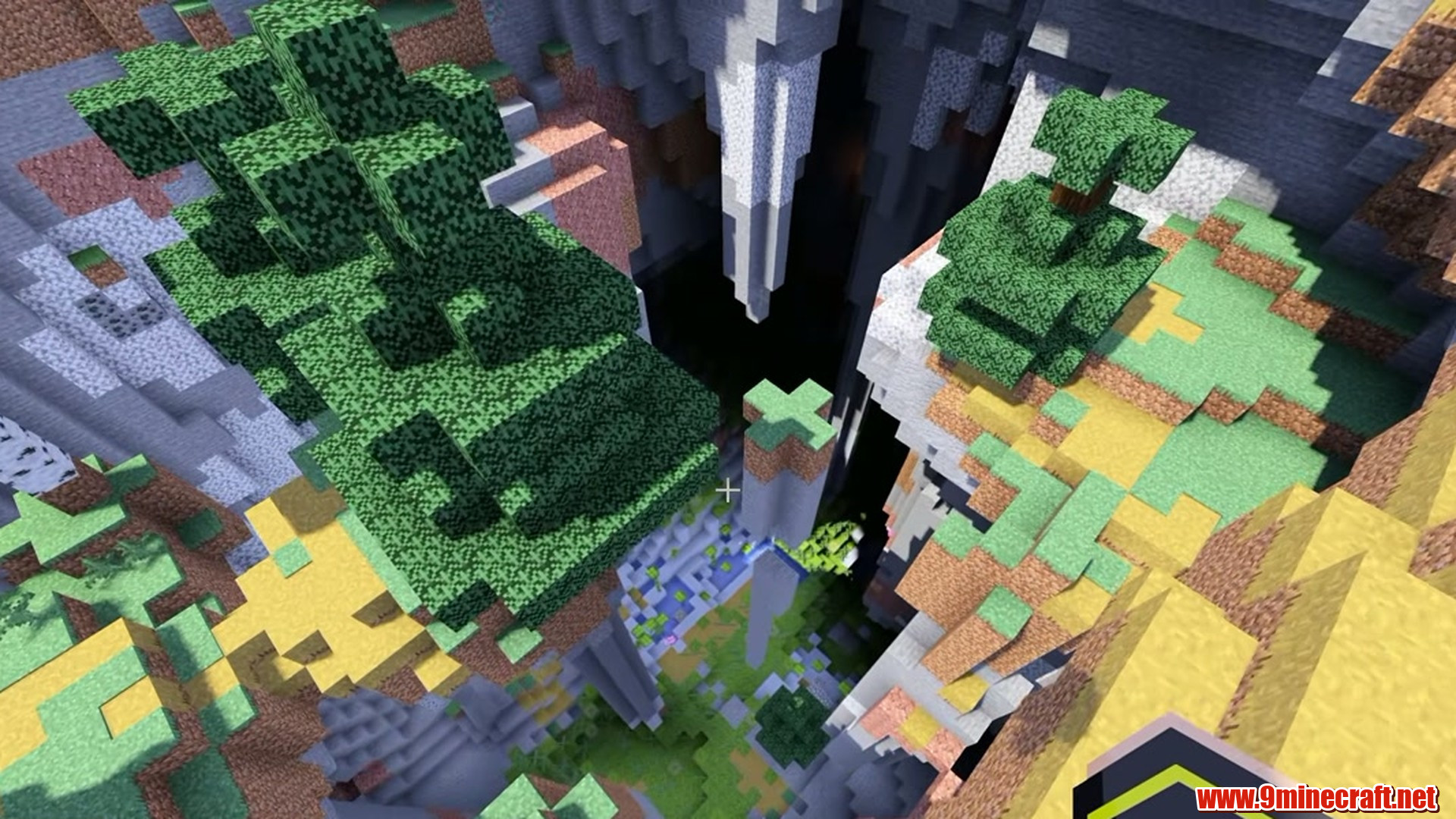 Mansion and Village Island - Minecraft seed 1791306751793518062