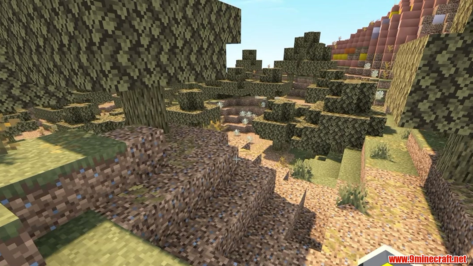 Mesa Cliff Island - Minecraft seed -112308515707532178