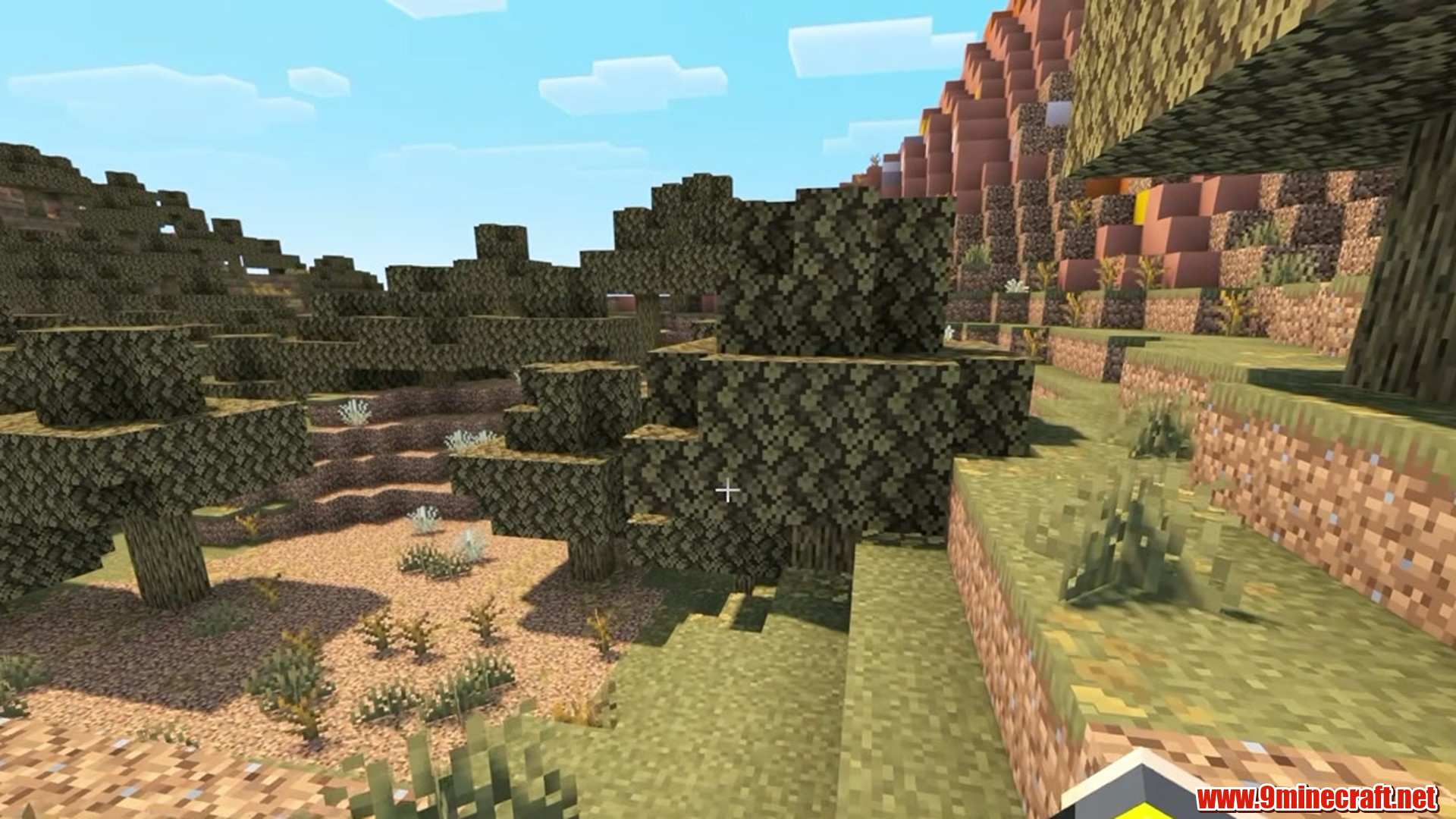 Mesa Cliff Island - Minecraft seed -112308515707532178