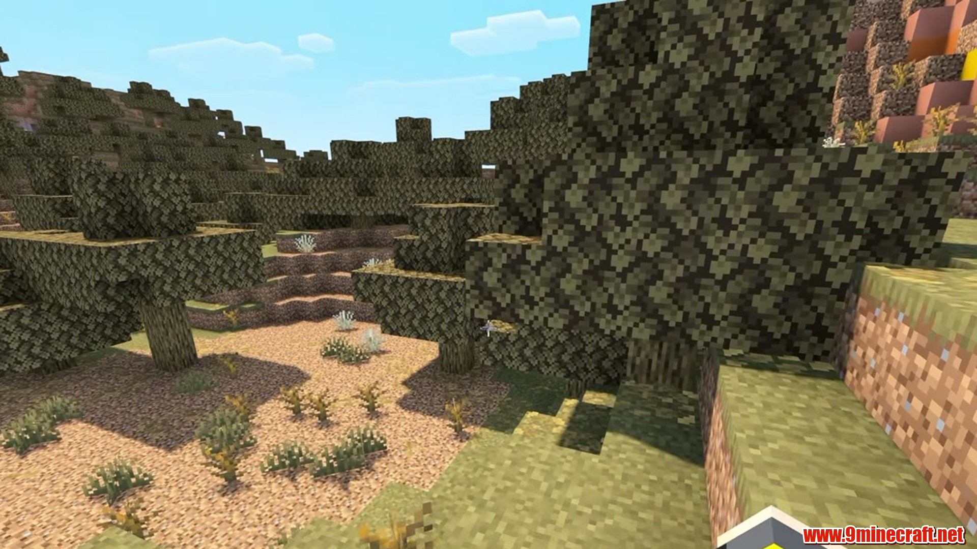 Mesa Cliff Island - Minecraft seed -112308515707532178