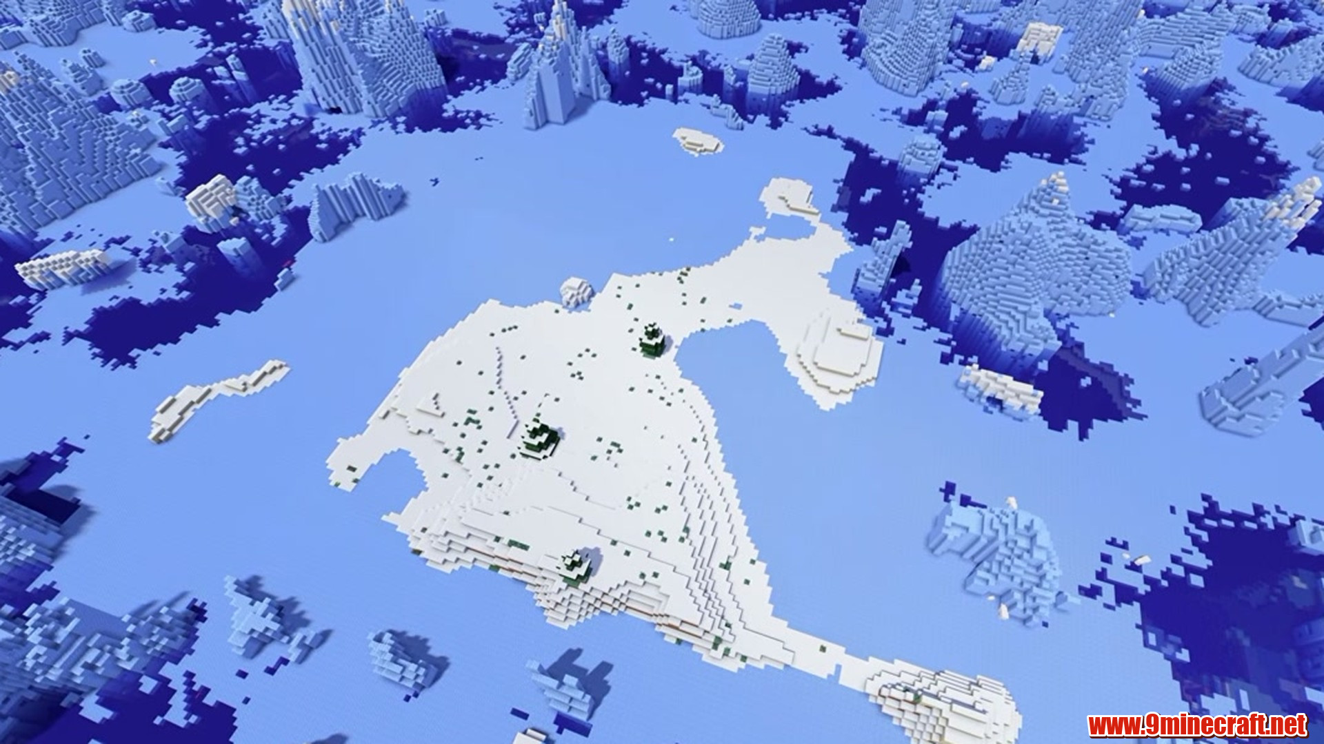 Igloo Island - Minecraft seed 6907958878433244199