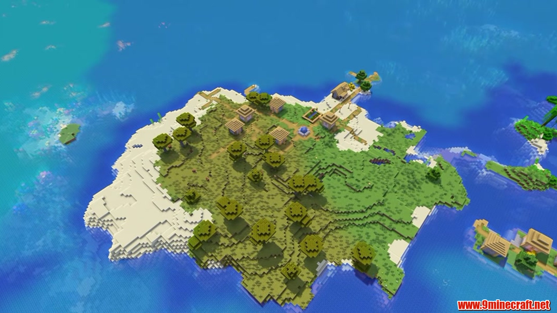 Two Villages - Minecraft seed -8260164666548336482