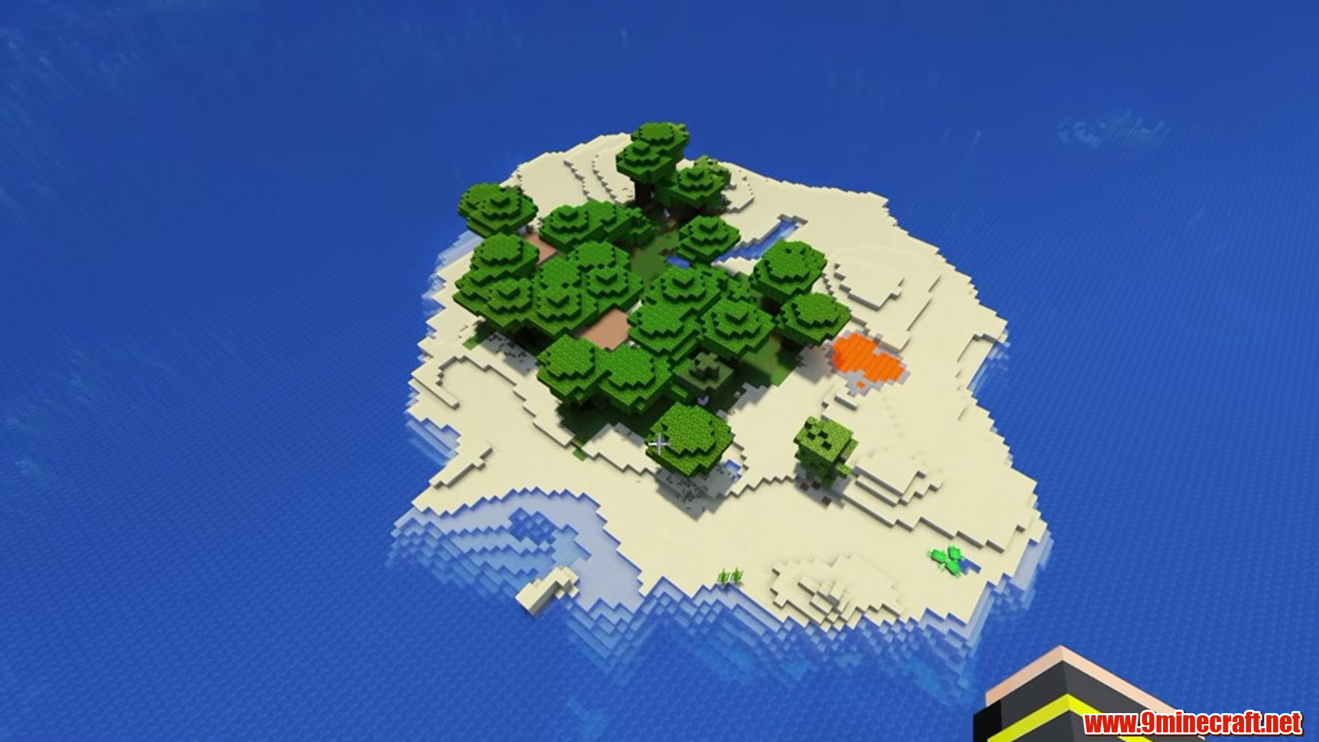 Dark Forest Island - Minecraft seed 7958986441470546919