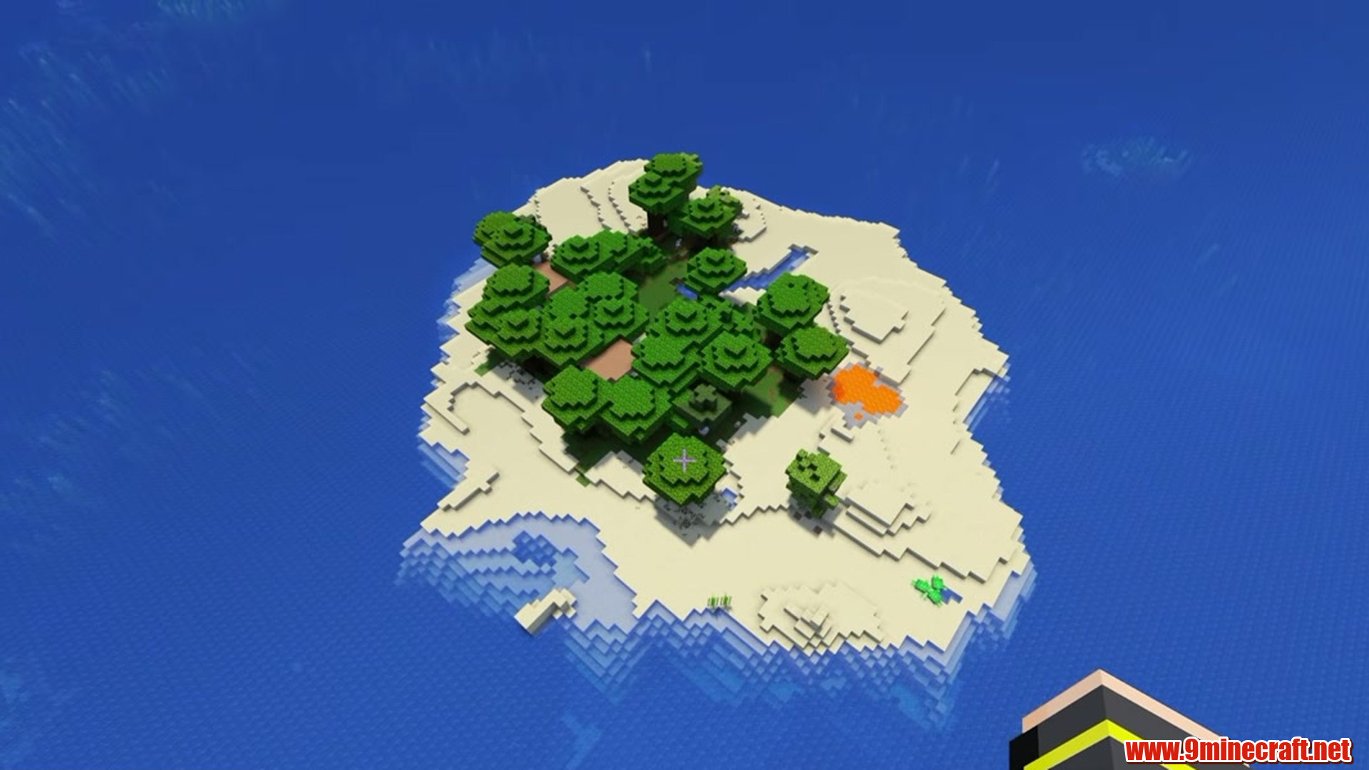 Dark Forest Island - Minecraft seed 7958986441470546919