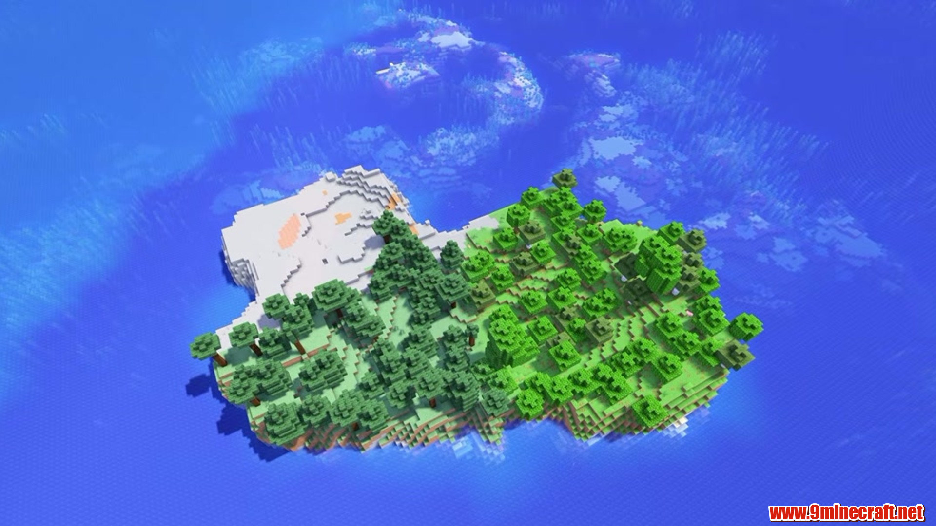 3 Biome Island - Minecraft seed 5561714856