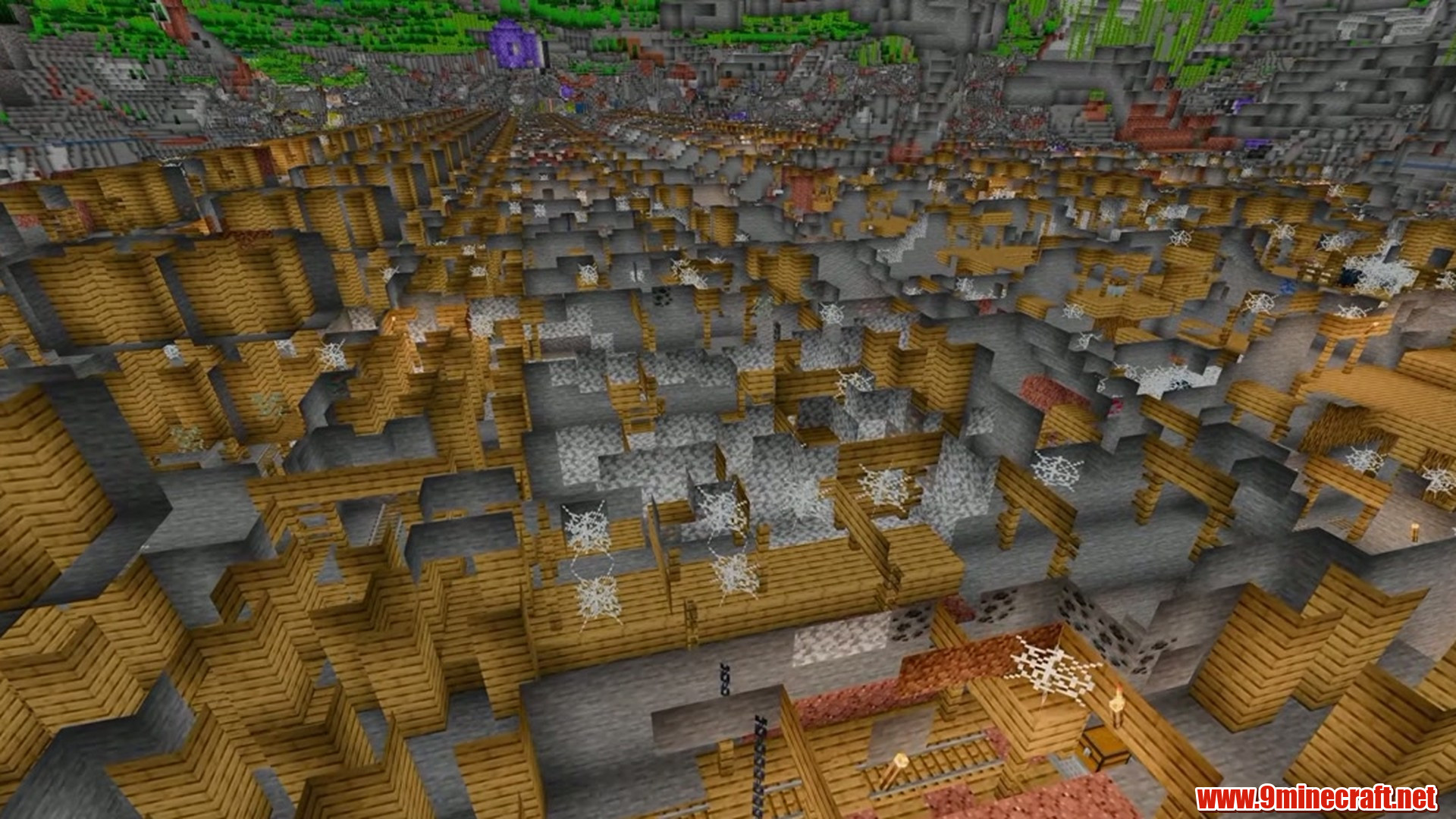 Infinitely Repeating Mineshaft - Minecraft seed -264422166841145606