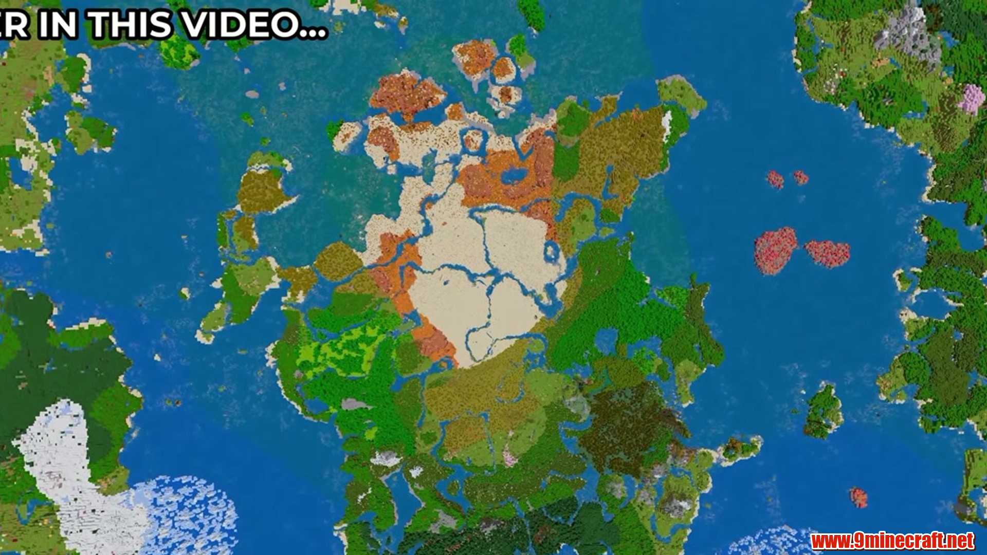 Small Continent Island - Minecraft seed 5684950104625593615
