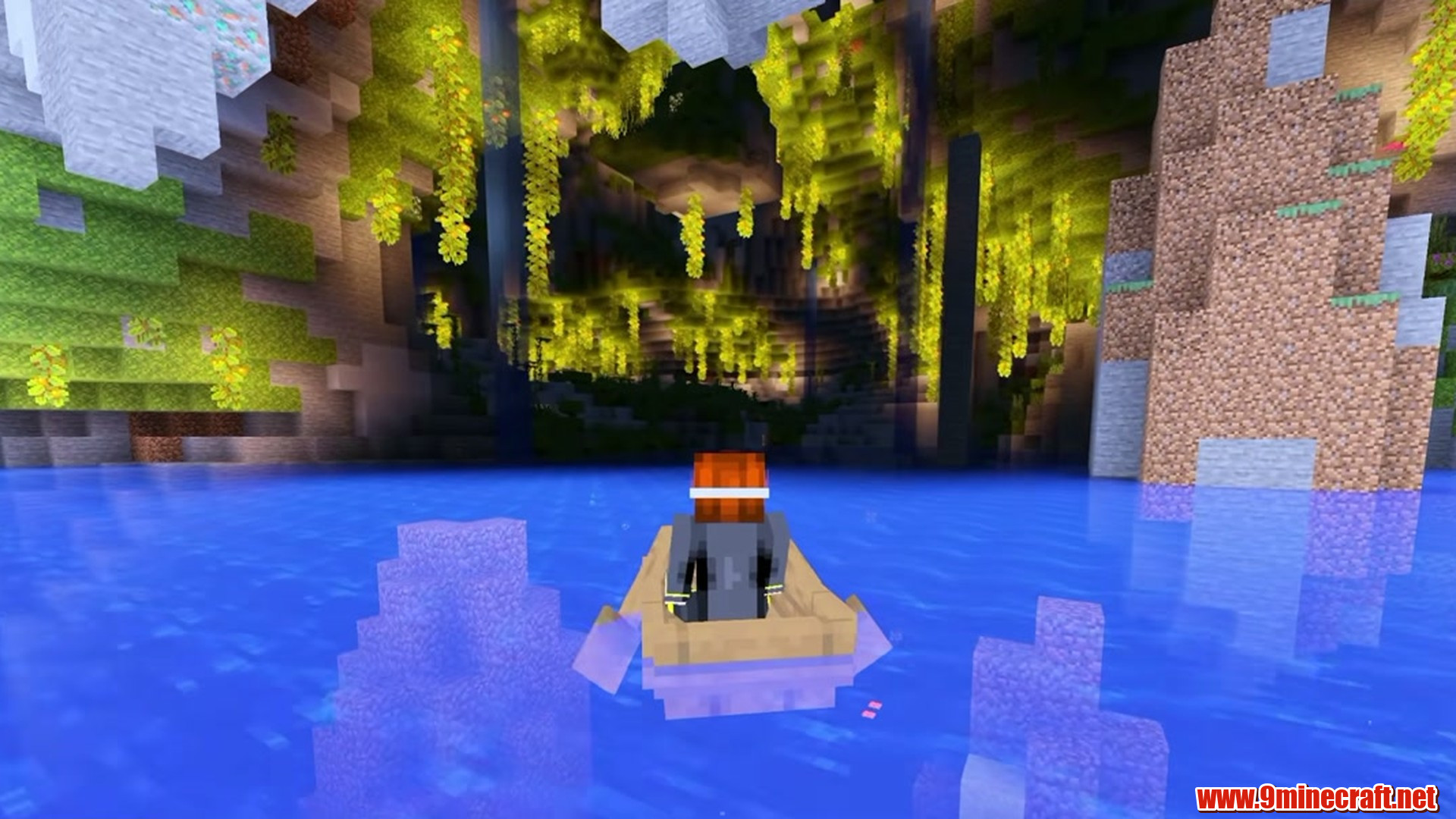 Lush Cliff Island - Minecraft seed -2402107451248714858