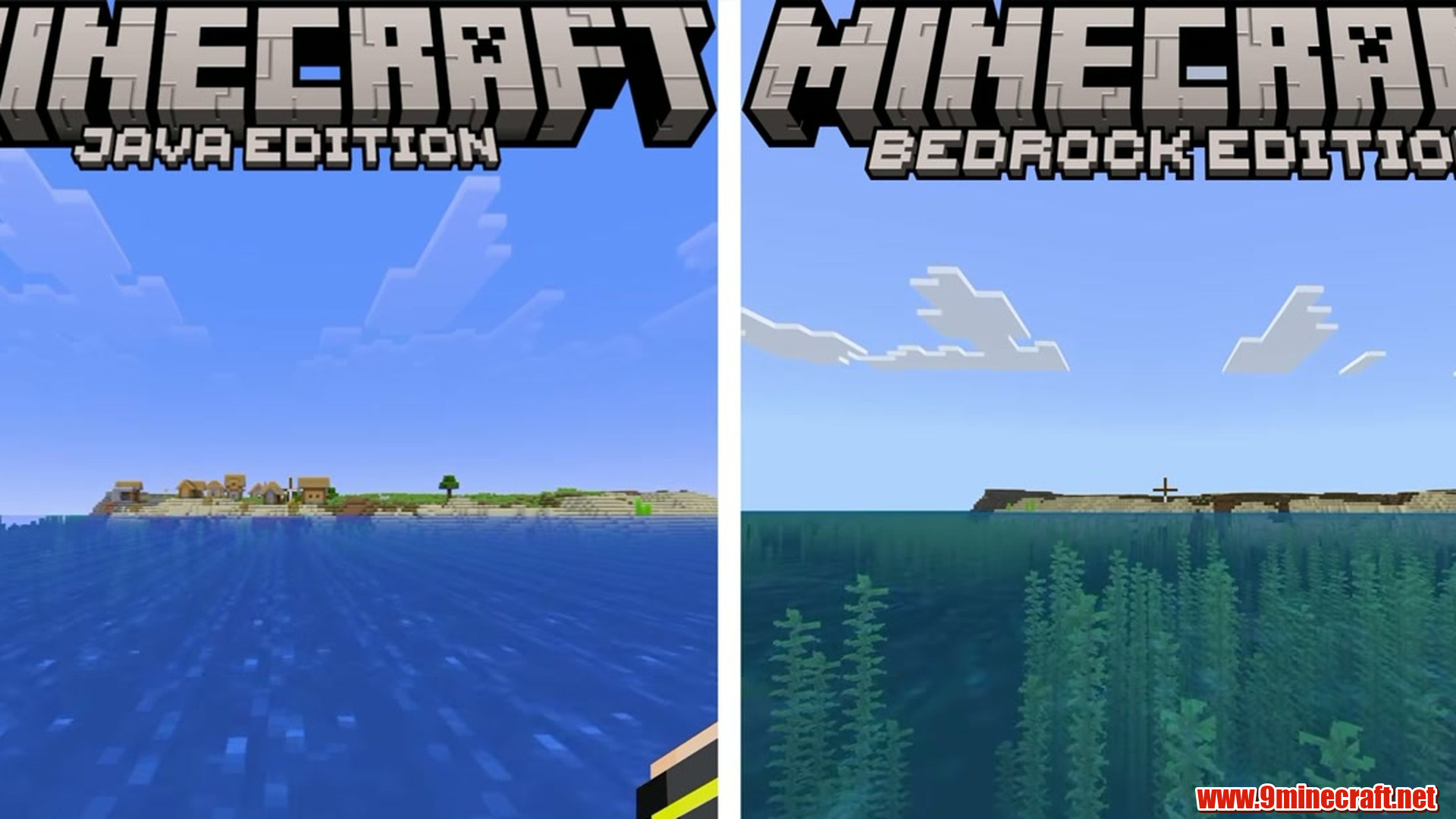 Village Island - Minecraft seed 6372874947707552041