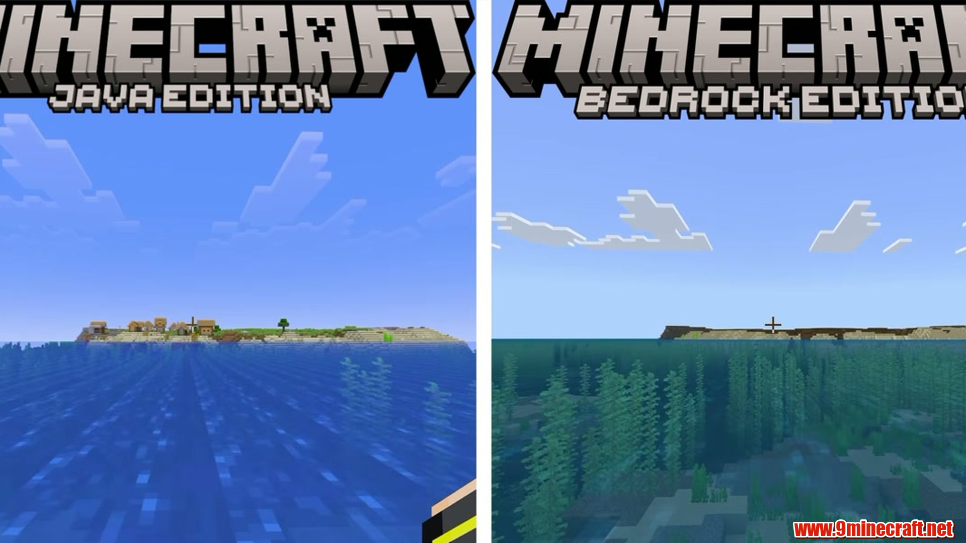 Village Island - Minecraft seed 6372874947707552041