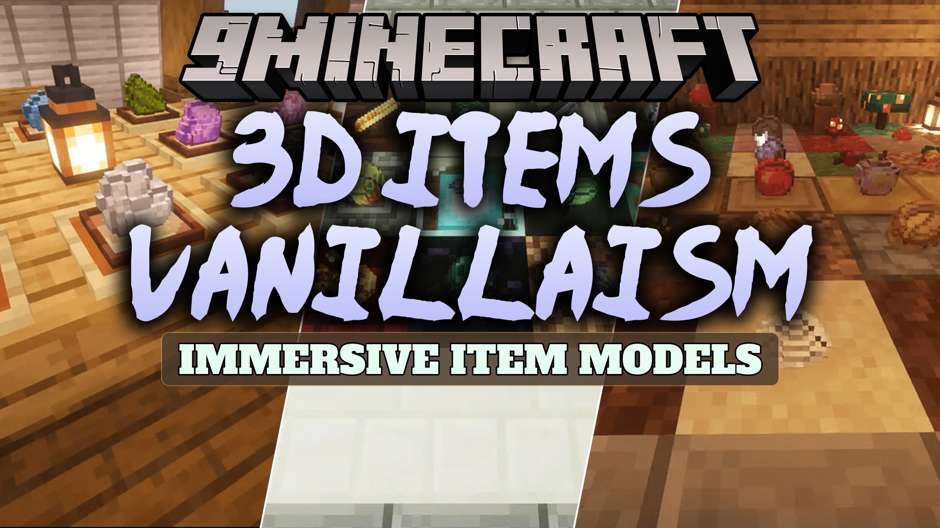 3D Items Vanillaism by Snow_Wolf_324 Resource Pack