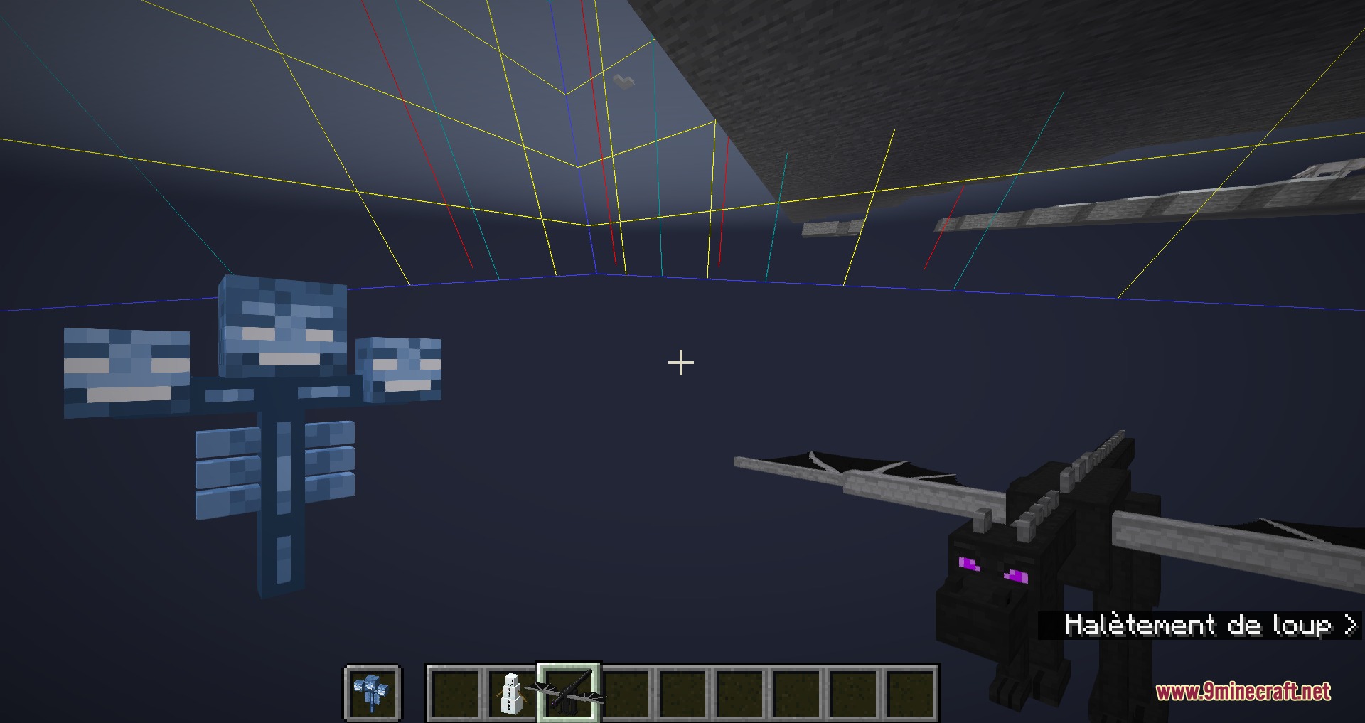 3d Entity Eggs Resource Pack Screenshot 3 A player holds a miniature 3D snow golem model in their hand