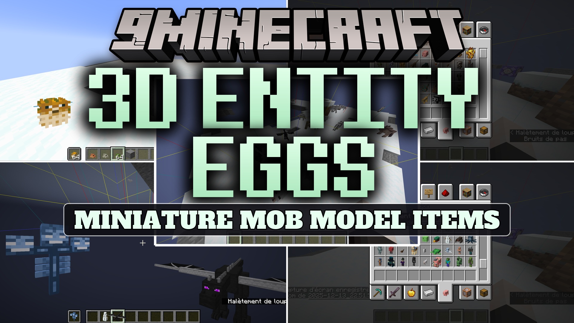 3d Entity Eggs Resource Pack