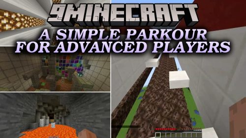 A Simple Parkour for Advanced Players Map