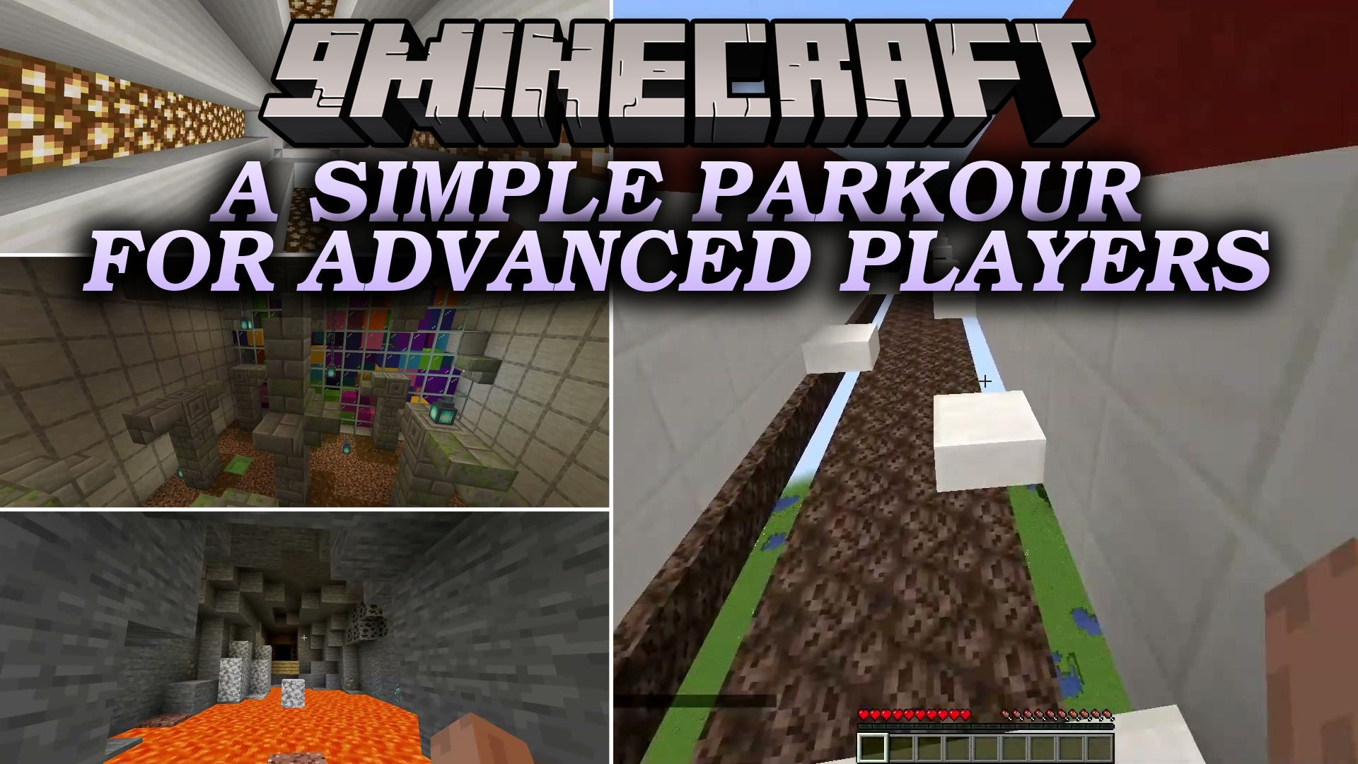 A Simple Parkour for Advanced Players Map