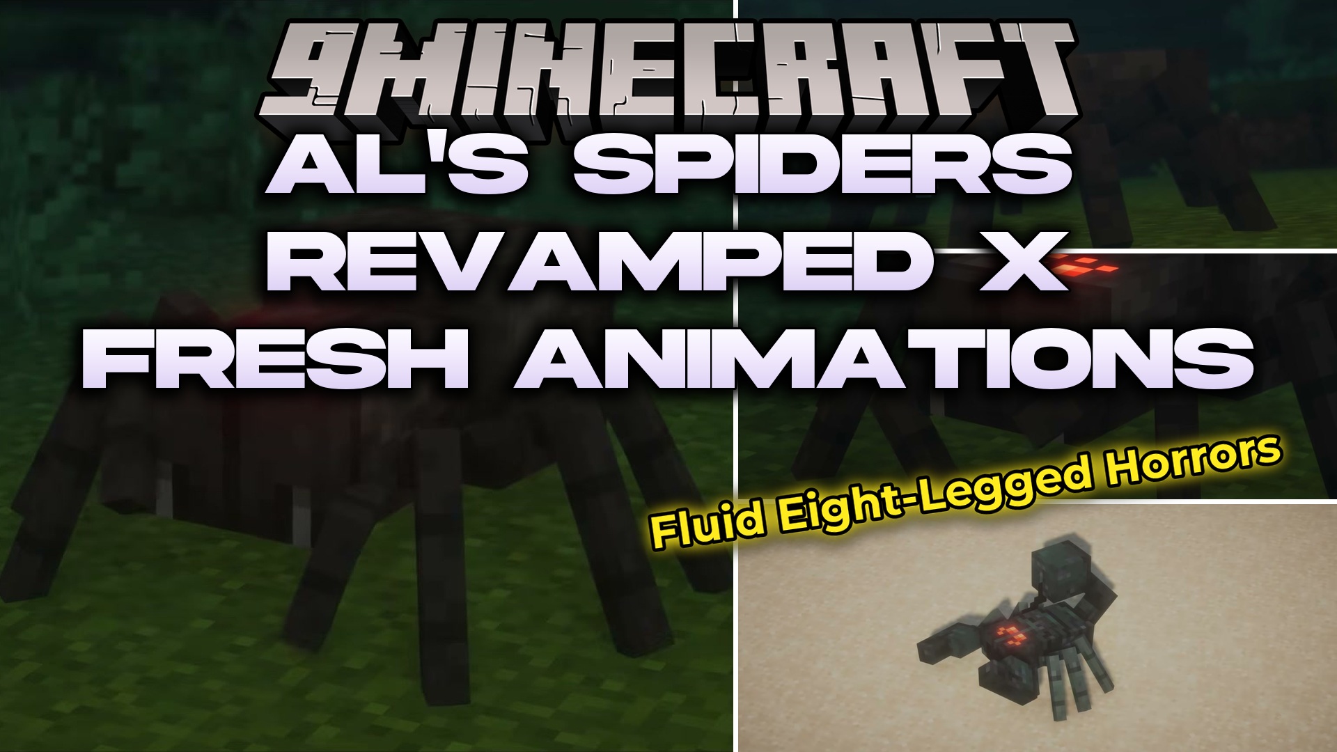 AL's Spiders Revamped X Fresh Animations Resource Pack