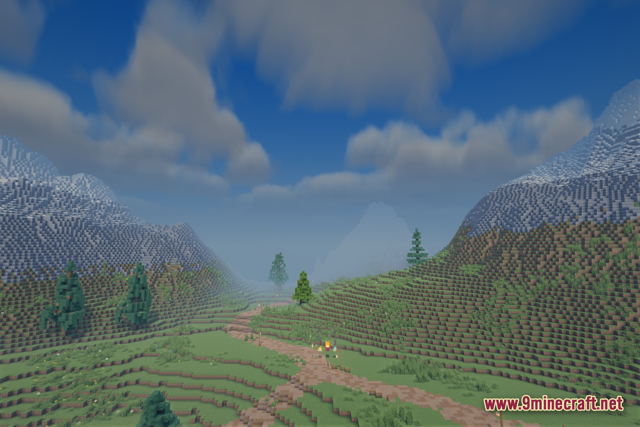 Adistira Shaders (26.2, 1.20.1) – PBR Lighting with Volumetric Clouds — screenshot 1