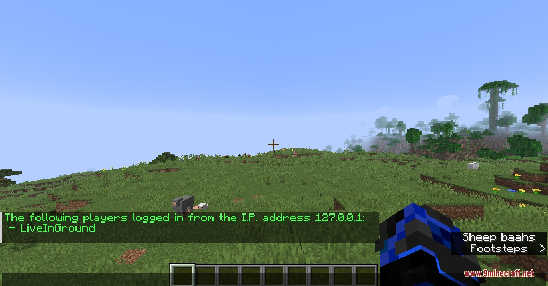 Admin tools show a list of players logged in from the same IP address