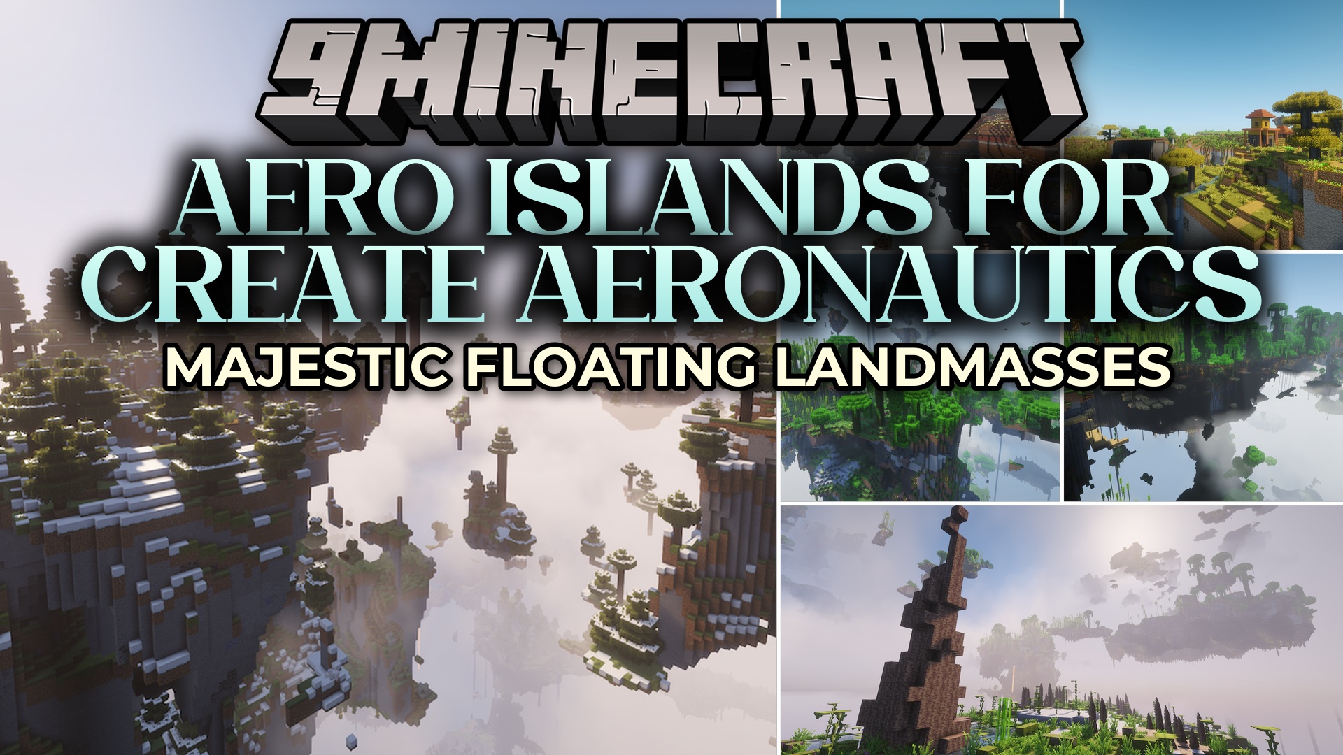 Aero Islands for Create Aeronautics by Nuclearobelisk Mod