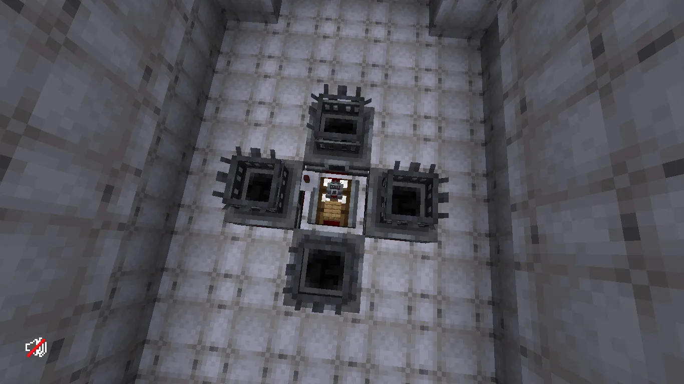 AirBoat Survival Friendly Schematic Screenshots 5 Overhead view of a mechanical airboat cockpit with four propeller blocks