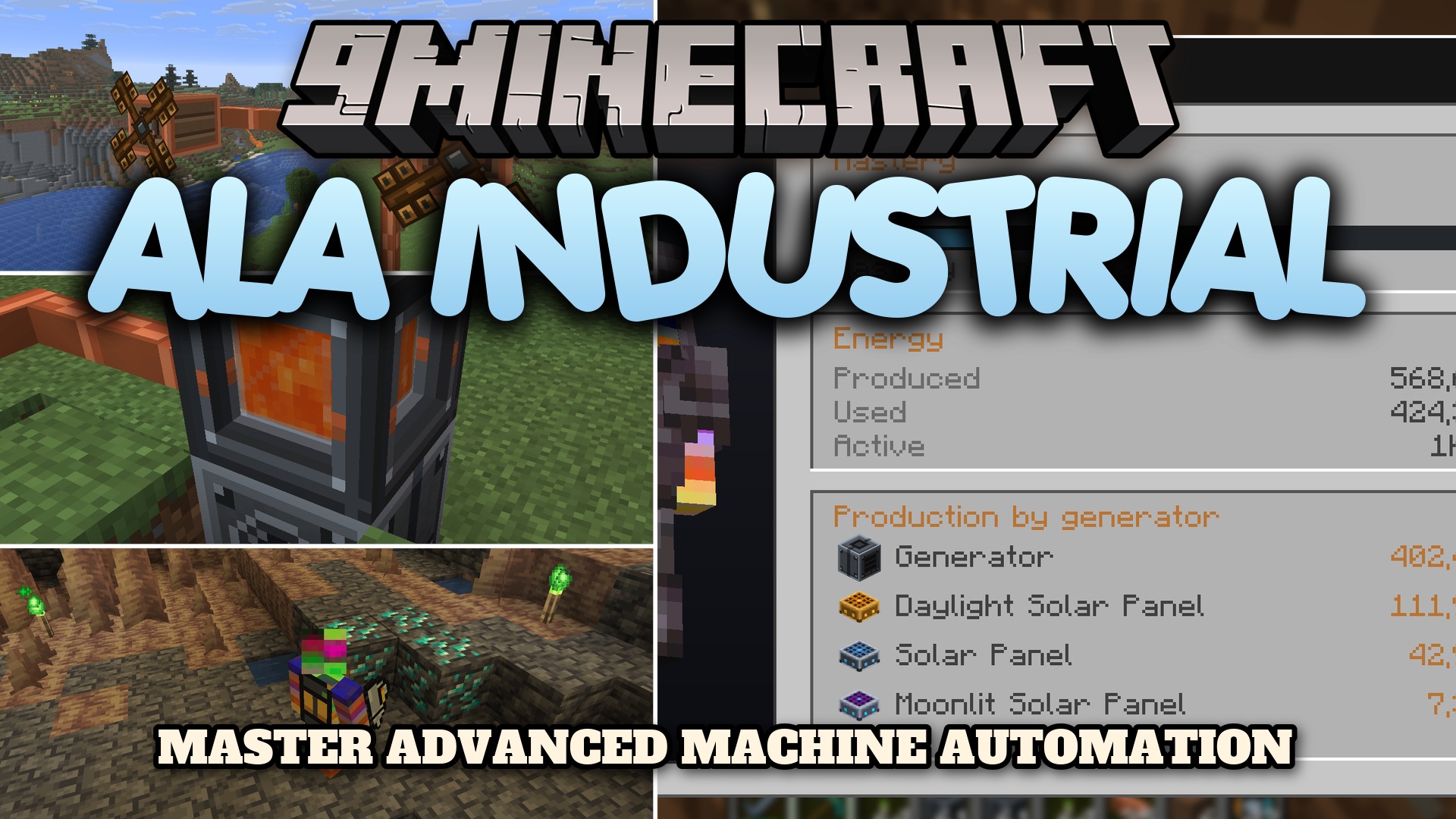 Ala Industrial Mod (26.2) – Run Electric Power Grids and Automated Factories