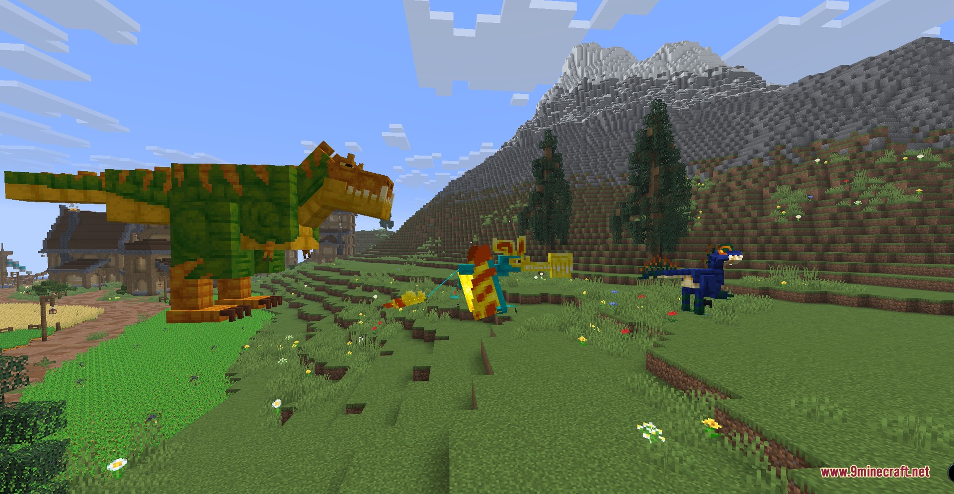 Alex's Caves 9minecraft Mod (26.2) – Battle Dinosaurs and Mutants Deep Underground — screenshot 4