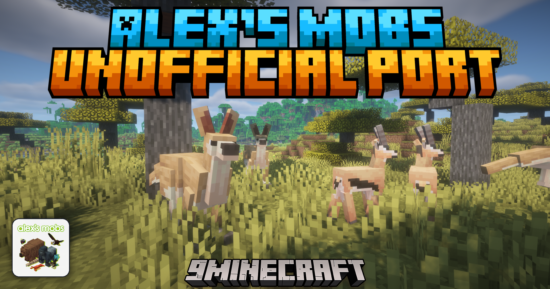 Alex's Mobs Unofficial Port Mod (1.21.1) – Populate Every Biome With New Wild
