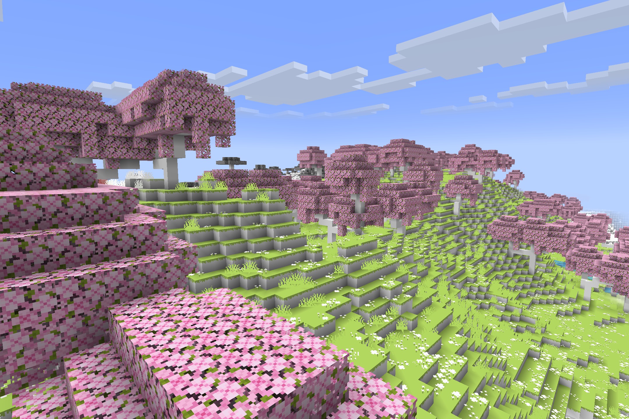 All-White Textures Resource Pack (26.2, 1.20.1) – A Blank White Canvas Survival — screenshot 1