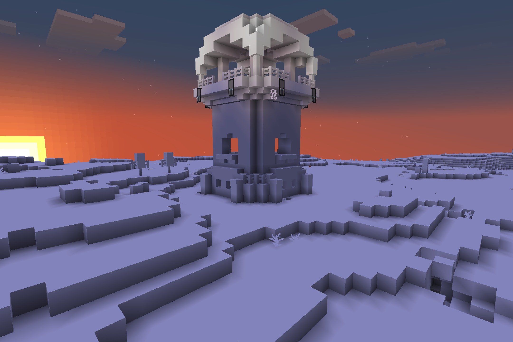 All-White Textures Resource Pack (26.2, 1.20.1) – A Blank White Canvas Survival — screenshot 7