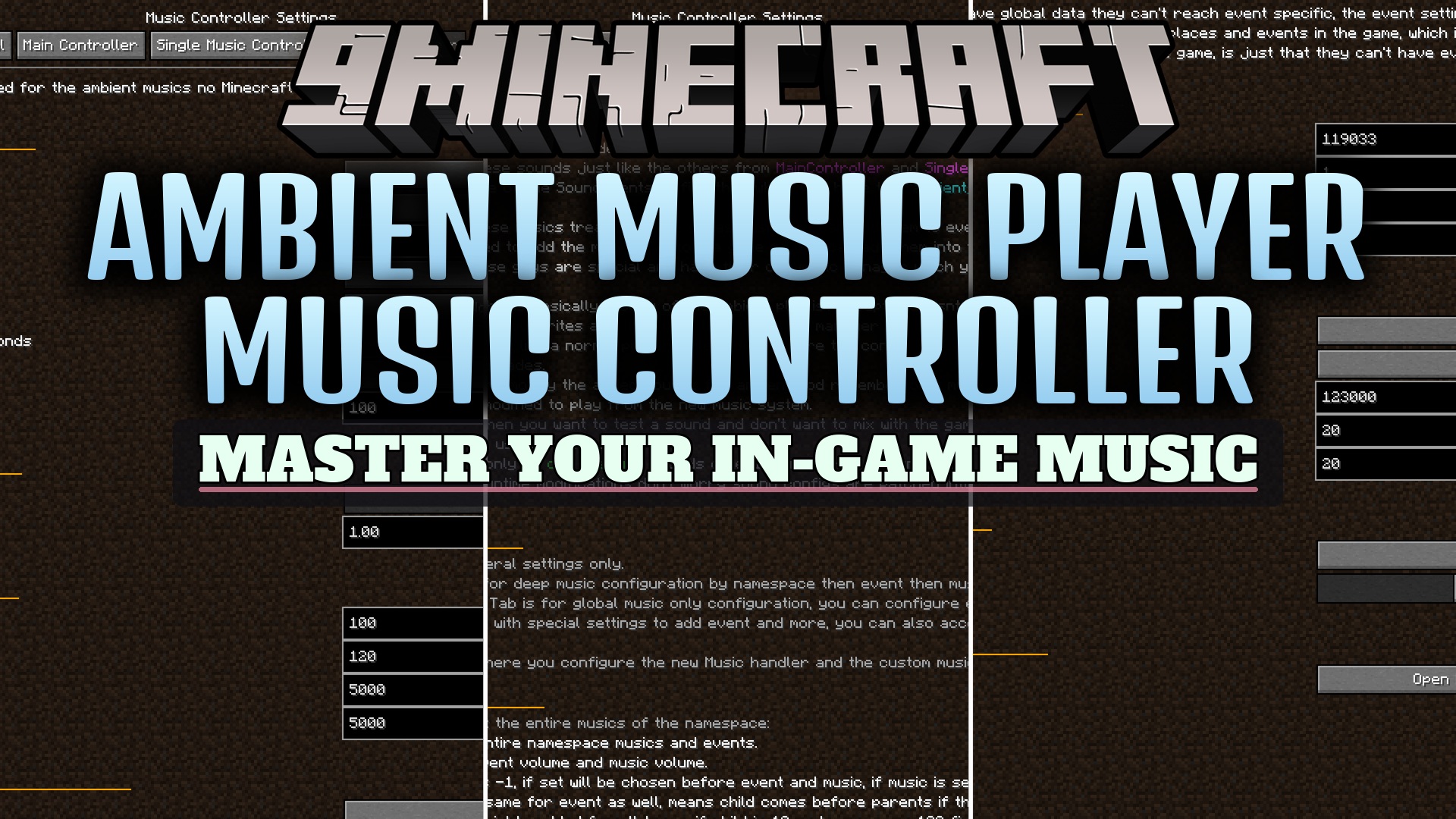 Ambient Music Player Music Controller Mod