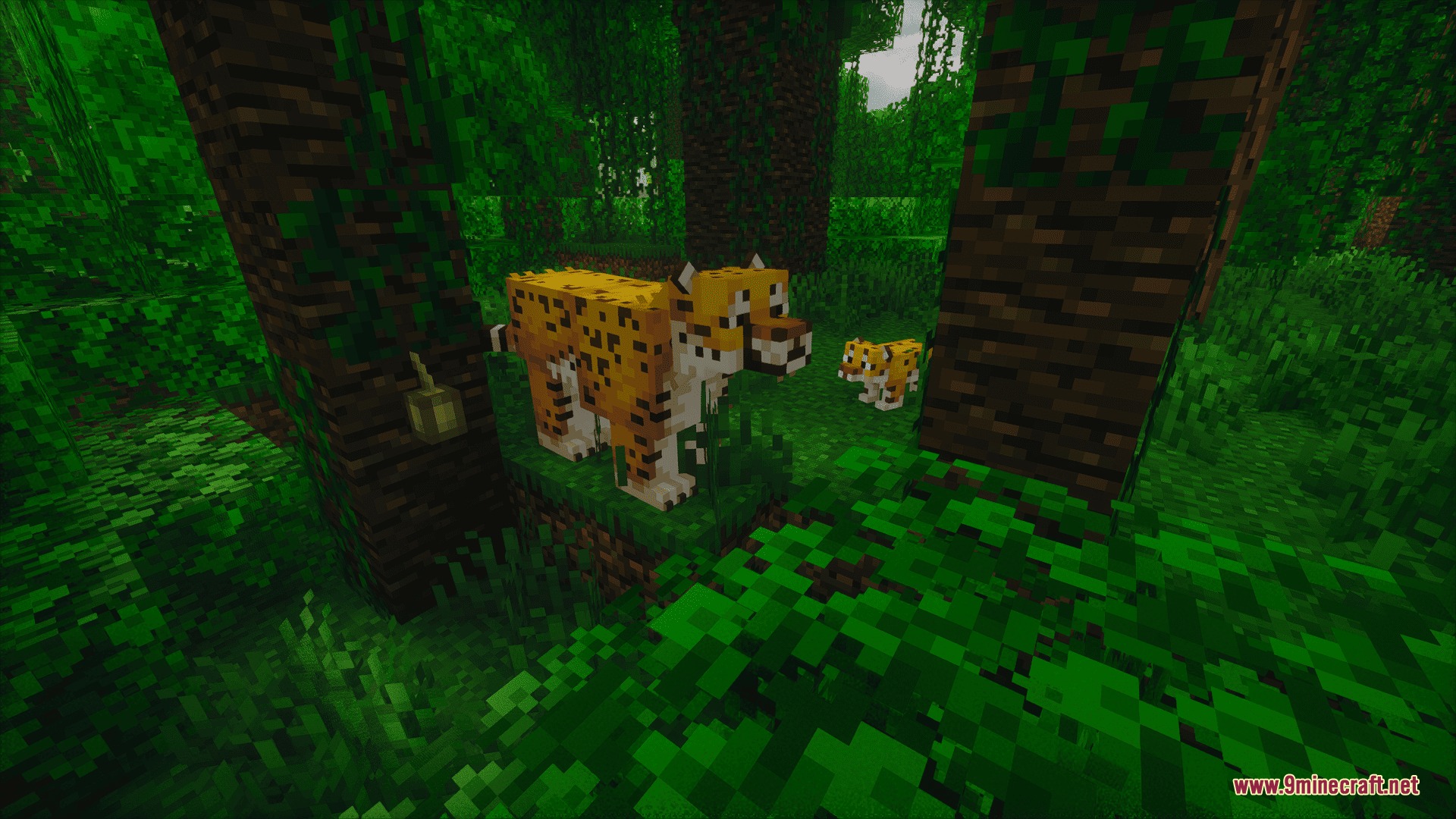 Animalia Exotica Mod Screenshot 1 Animalia Exotica Mod adds jaguars and their cubs to the jungle biome