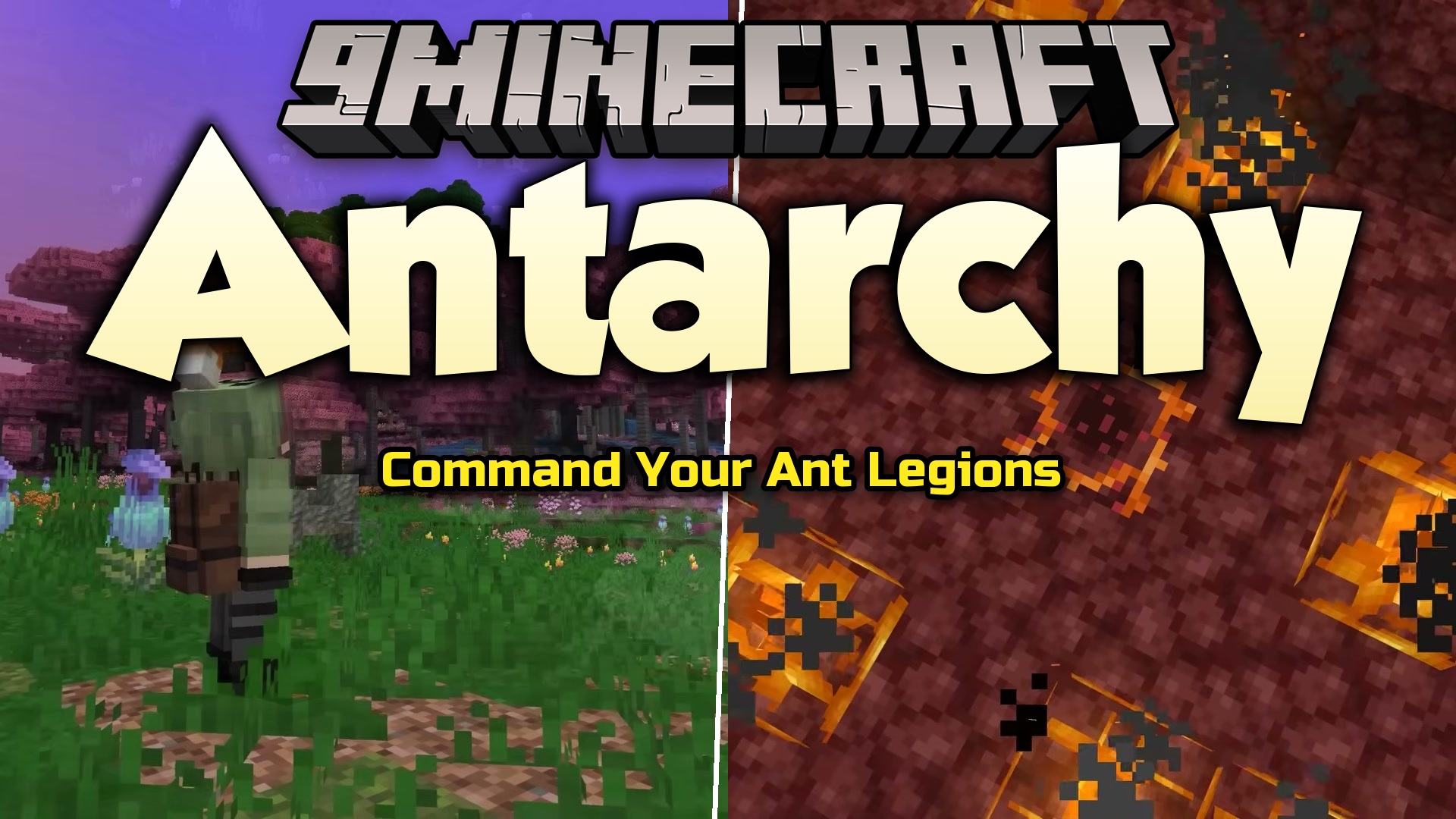 Antarchy Mod (1.21.1) – Defeat Giant Bosses in Infinite Random Dimensions