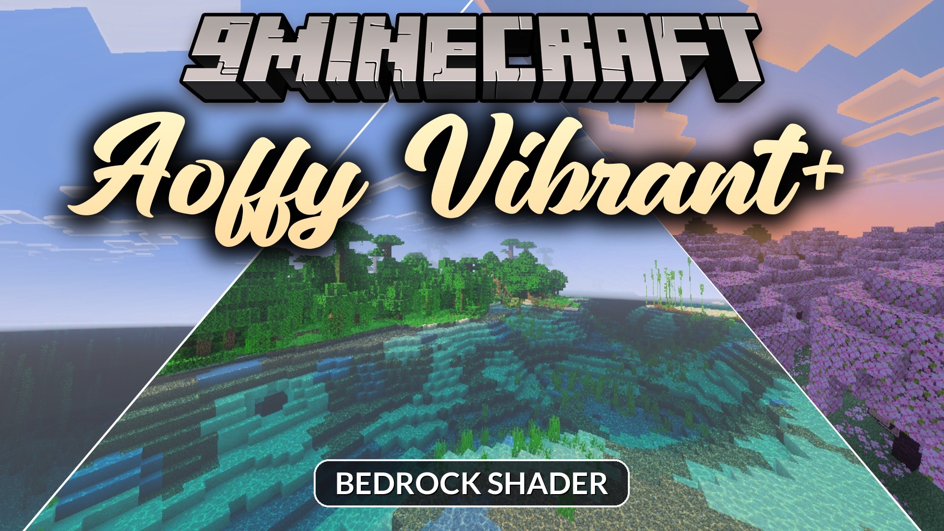 Aoffy Vibrant+ Shader (26.x, 1.21) – Realistic Sky, Clear Water