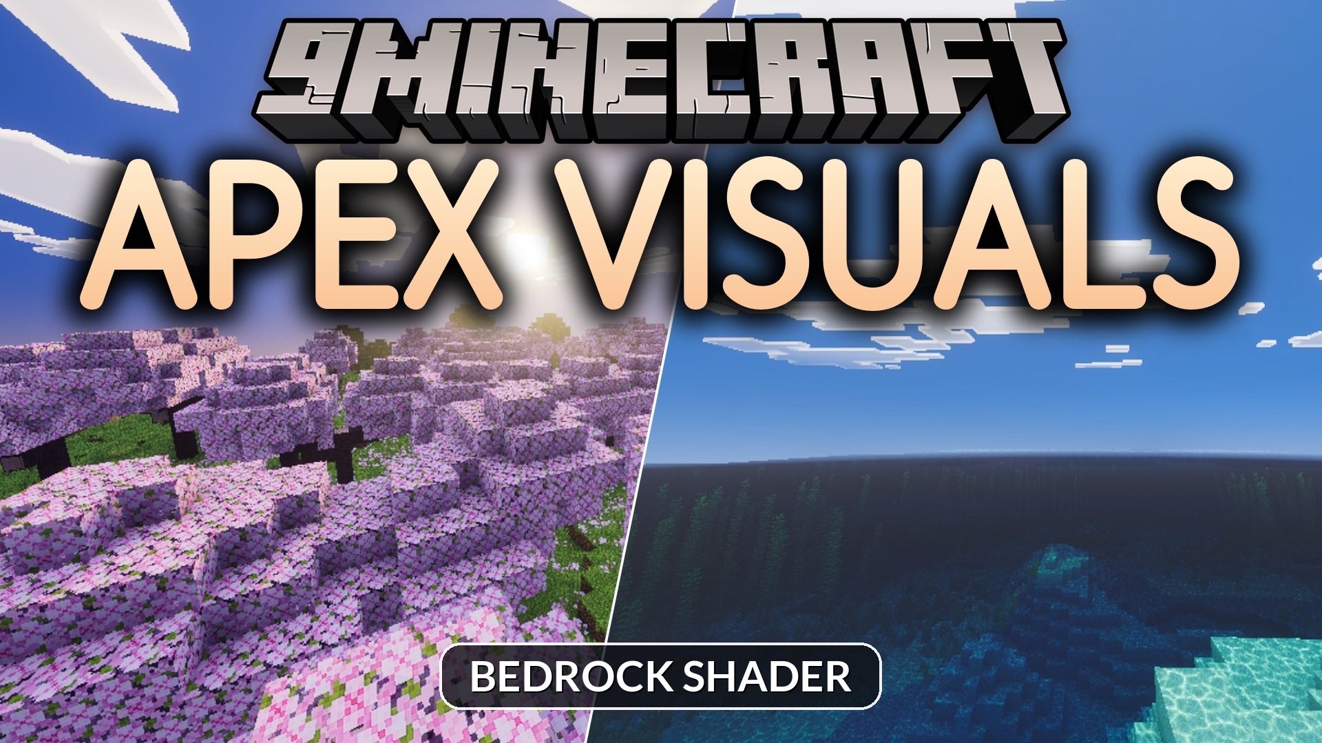 Apex Visuals Shader (26.x) – Clear Water Caustics and Realistic Sky Reflections