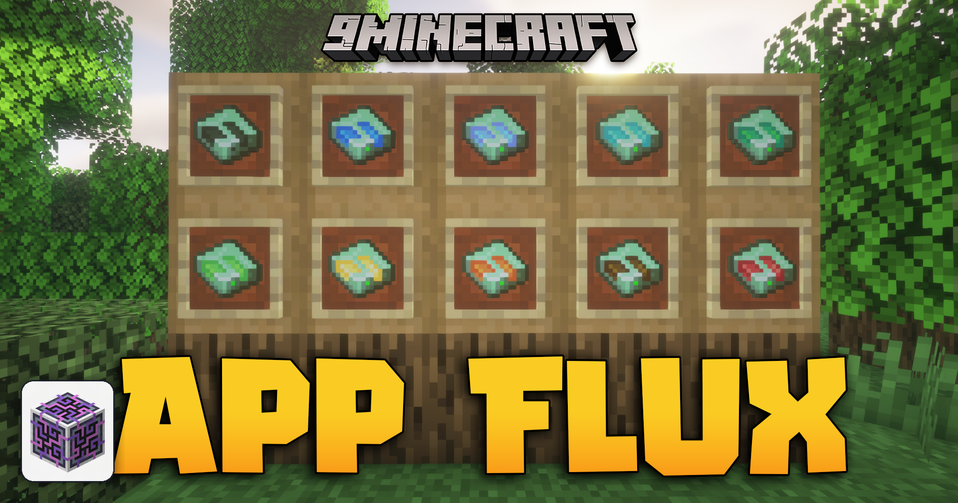 App Flux Mod (1.21.1, 1.20.1) – Store Trillions Of Forge Energy Inside Your ME