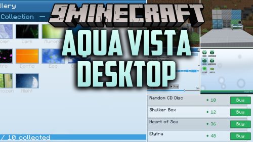 Aqua Vista Desktop Mod (1.20.1) - Build Working Desktop Computers Inside