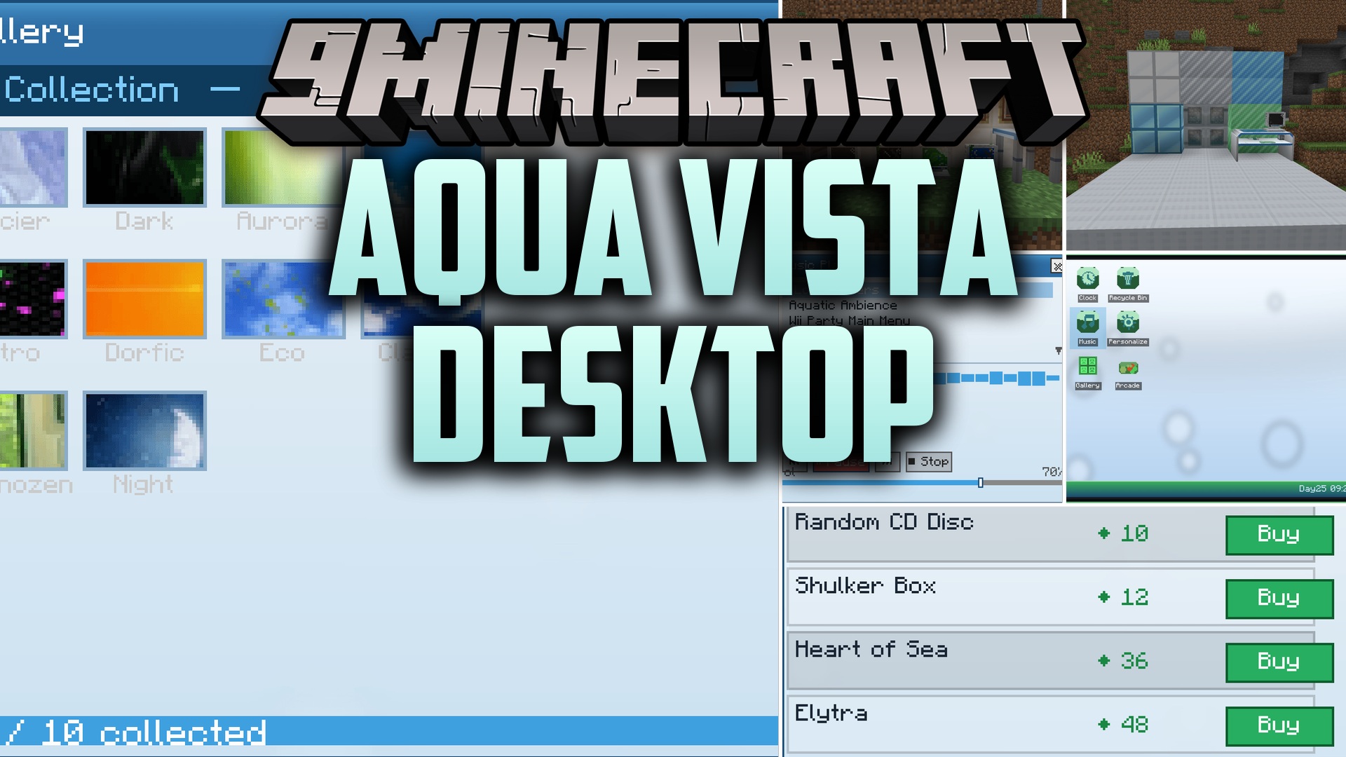 Aqua Vista Desktop Mod