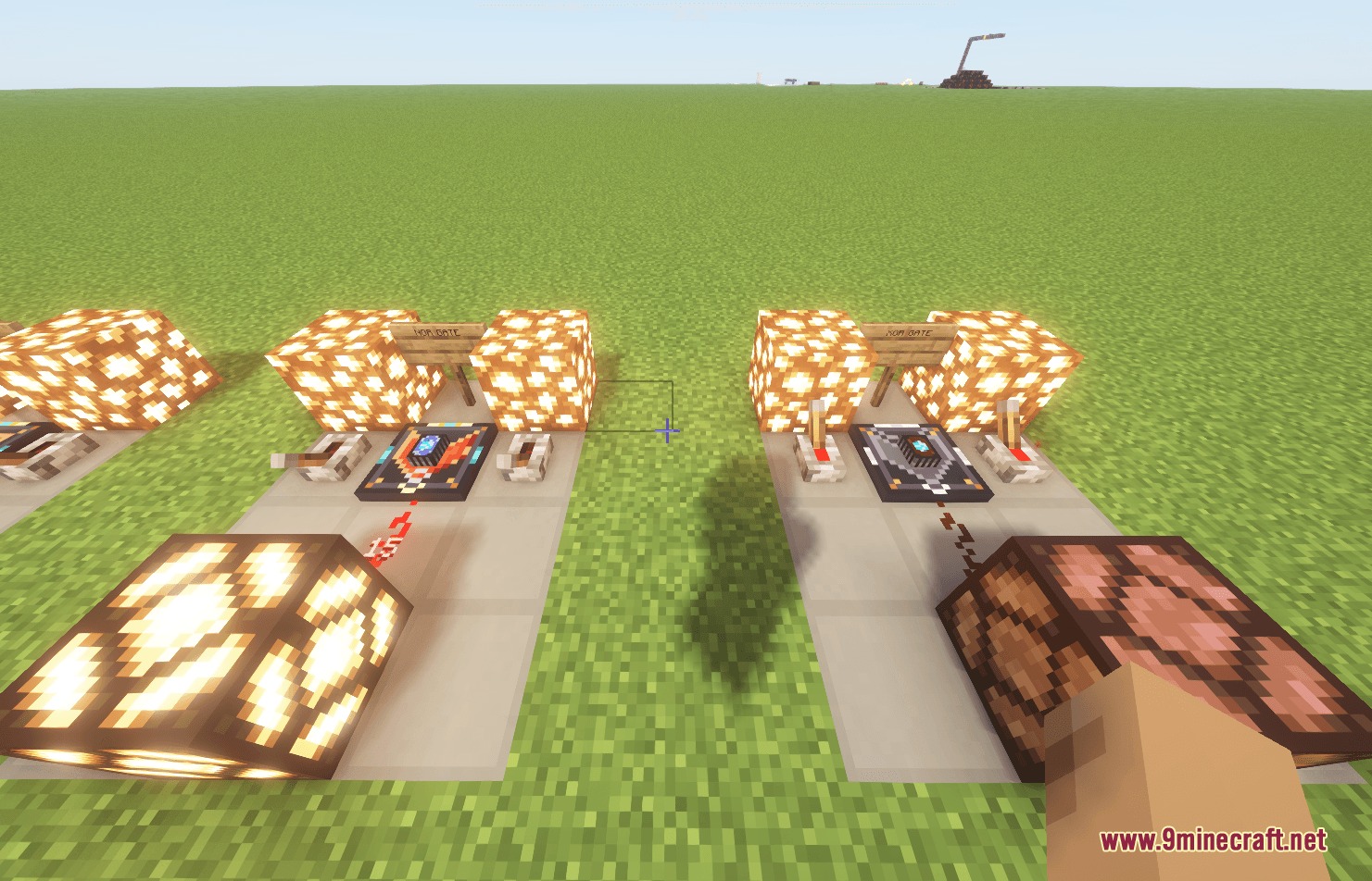 Arcane Logic Circuits Mod Screenshot 8 Showcase of various logic gate blocks from the Arcane Logic Circuits mod