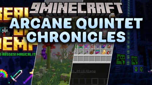 Arcane Quintet Chronicles Mod (1.21.1, 1.20.1) - Cast Magic and Romance Bosses