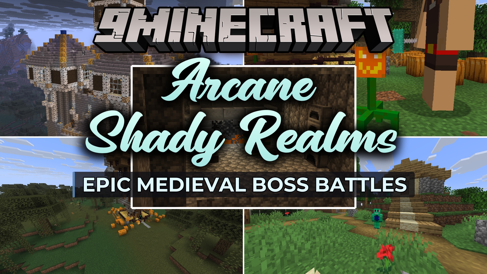 Arcane Shady Realms Mod (26.1.2, 1.20.1) – Raid Medieval Castles and Trade