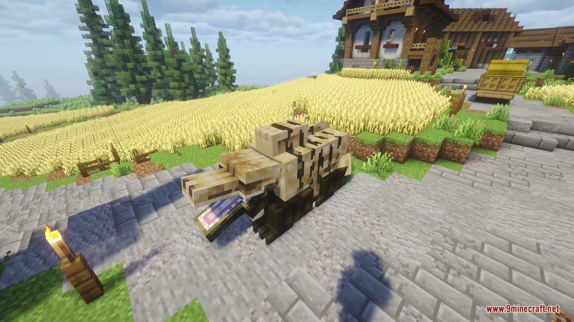 Archaic Menace Mod (1.20.1) – Face Vintage 1800s Dinosaurs Stalking the Night — screenshot 2
