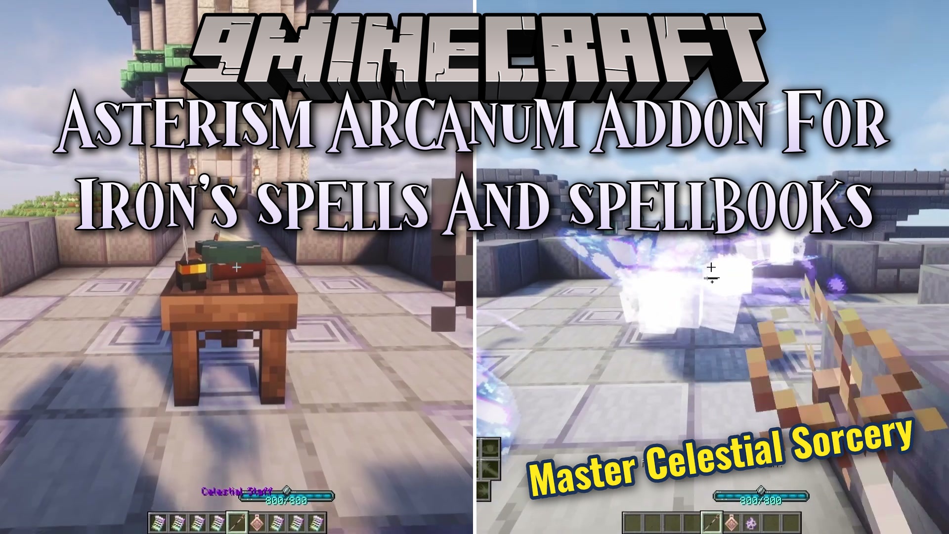 Asterism Arcanum Addon for Iron's Spells and Spellbooks Mod