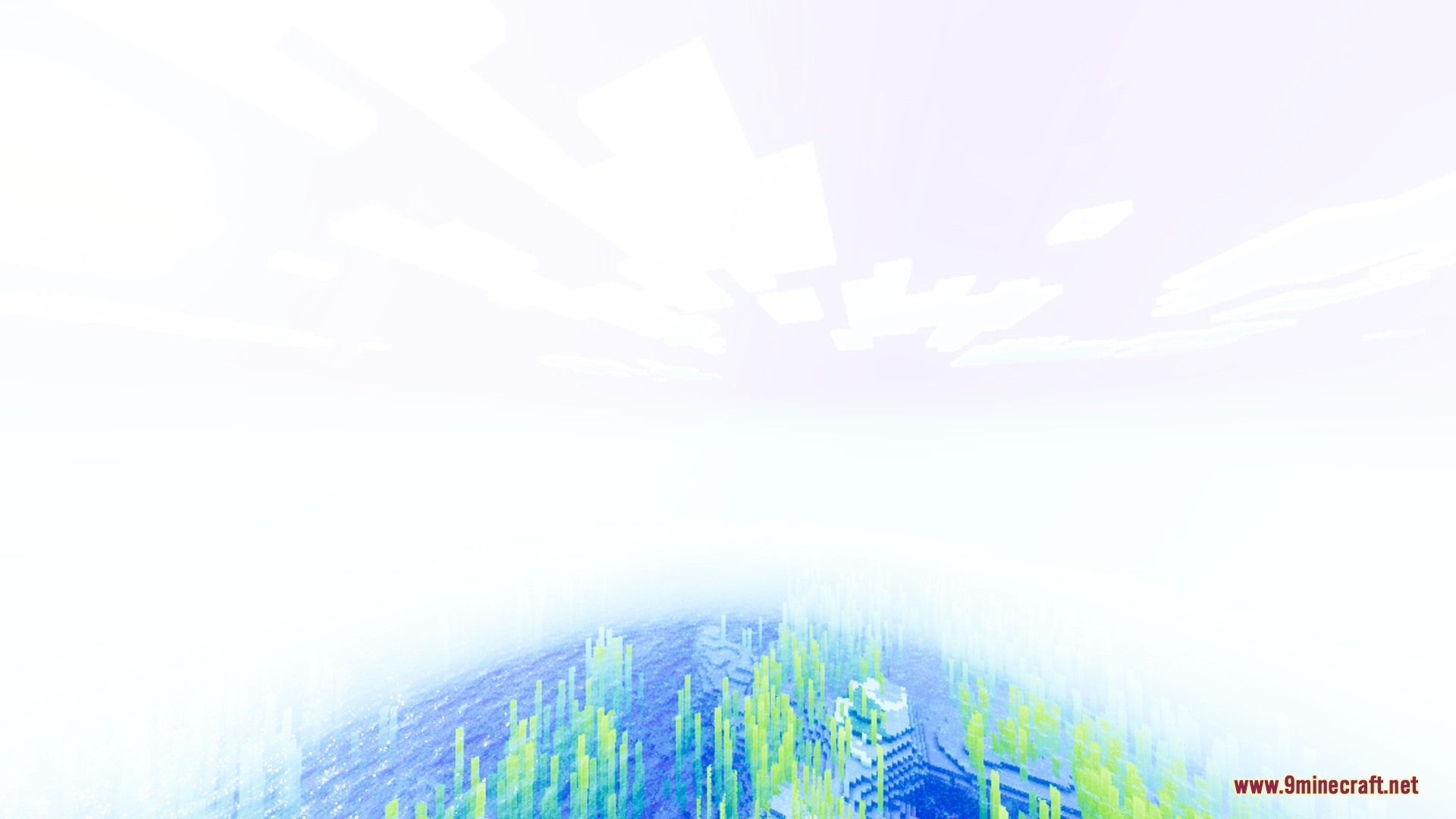 Auralis Shader Screenshot 5 Bright sunlight reflecting off the blue ocean water filled with green kelp