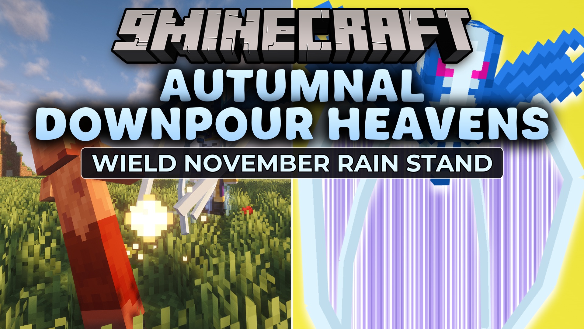 Autumnal Downpour Heavens Mod (1.20.1) – Unleash November Rain in Stand Battles