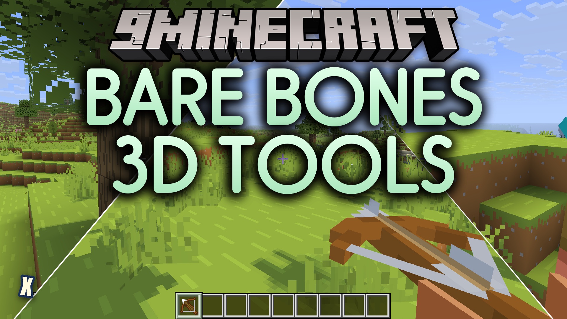 Bare Bones 3D Tools Resource Pack