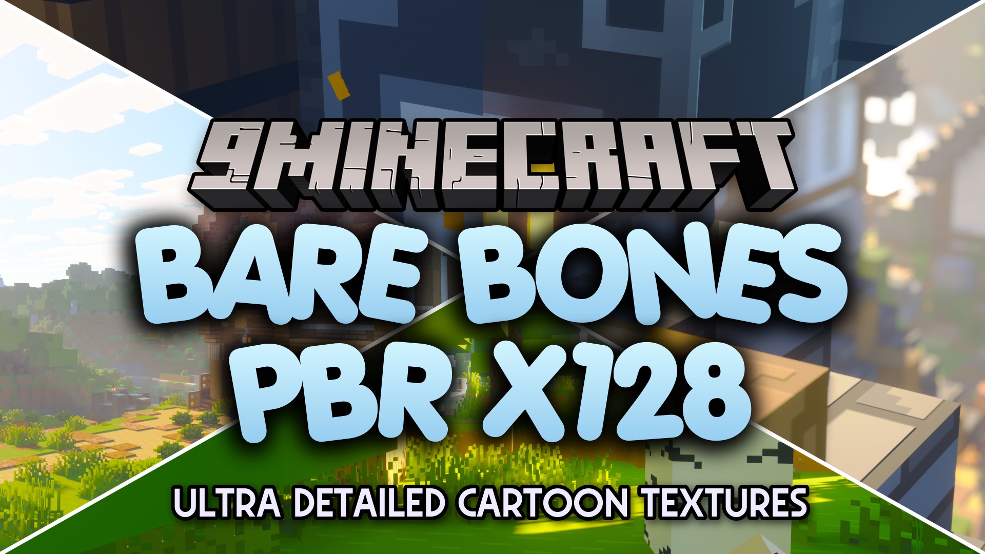 Bare Bones PBR X128 Resource Pack