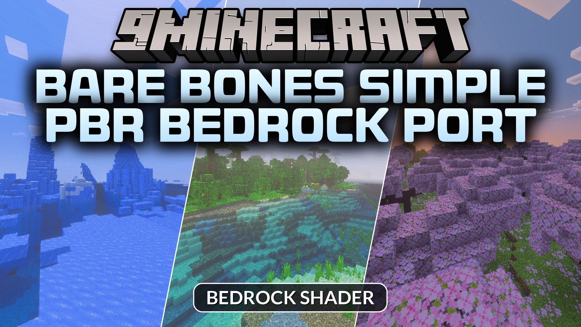 Bare Bones Simple PBR Bedrock Port Shader